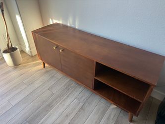 Mid-Century Modern Media Console Sideboard