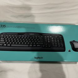 Logitech MK335 Full Size Wireless Keyboard + Mouse