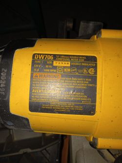 Dewalt Table Saw