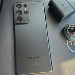 Samsung Galaxy S21 Ultra  , Factory Unlocked,  Excellent Condition Like New 