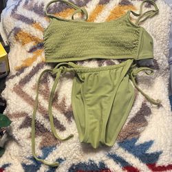 Green Bathing Suite Size Large