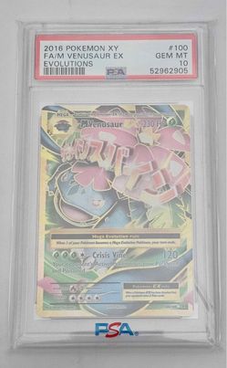 M Venusaur ex #100 psa10