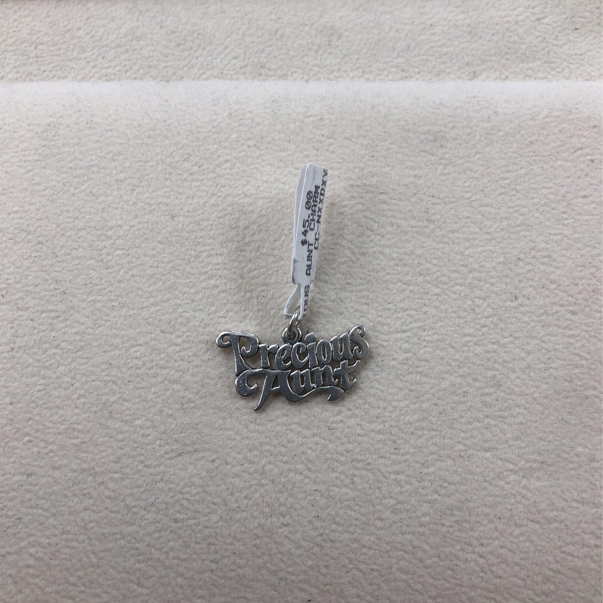 James Avery Precious Aunt Charm