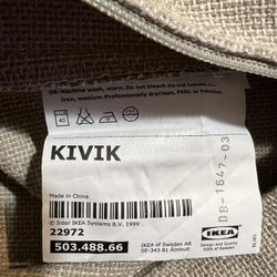 Kivik Loveseat Cover Beige