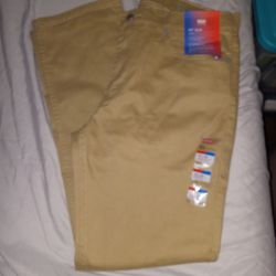 Men's Levi's 511 Slim Stretch 34x30 Khaki Colored Pants