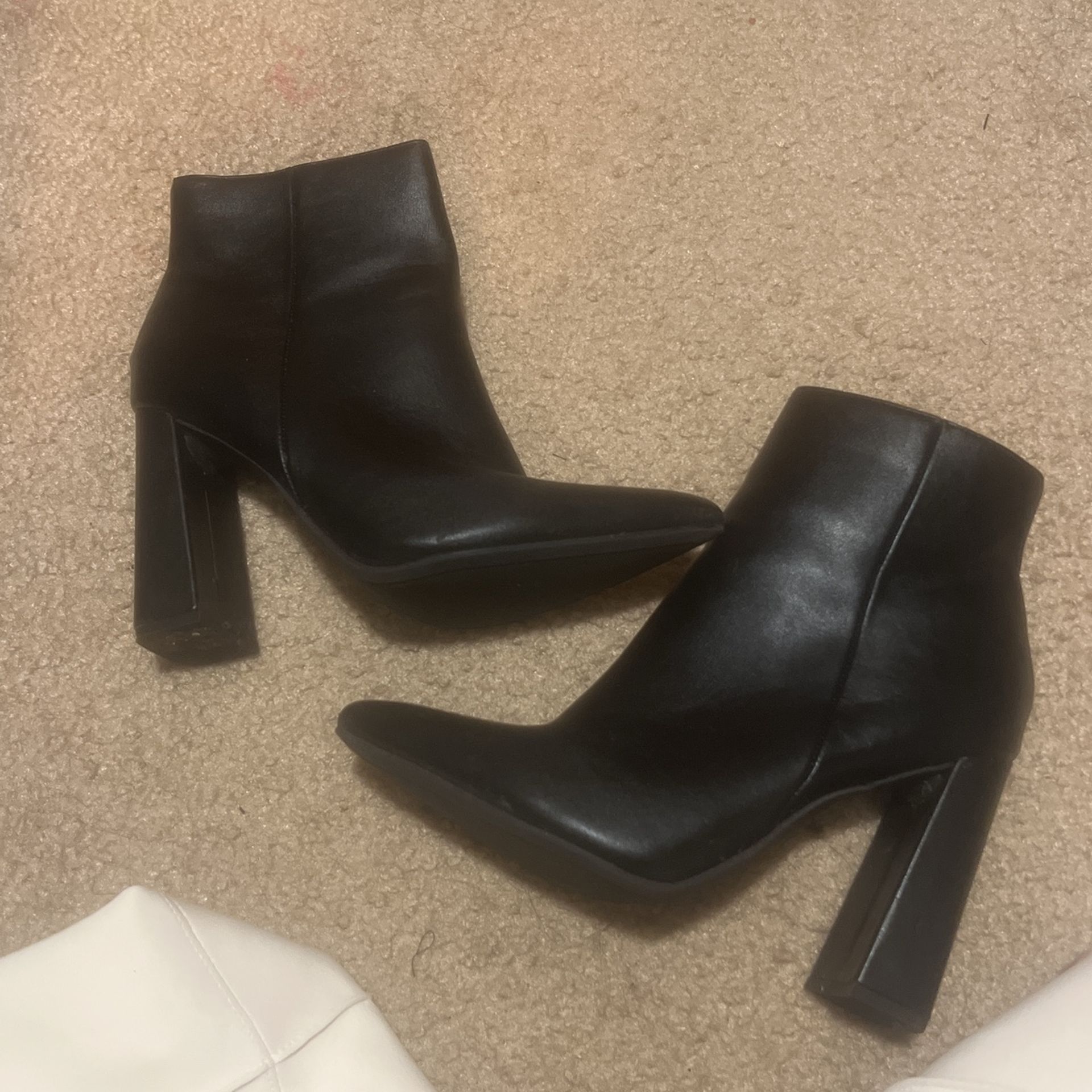 Black booties