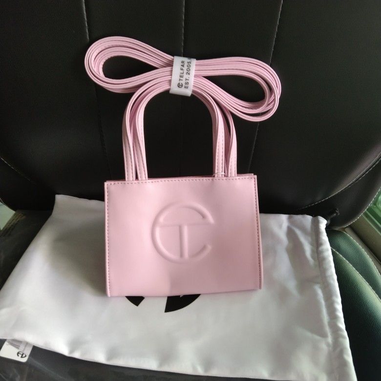 Telfar Small Shopping Bag Bubblegum Pink