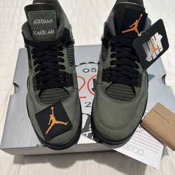 JORDAN 4 RETRO OG X UNDEFEATED SIZE 9.5M