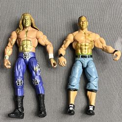 Wrestlers Action Figures X4 