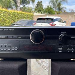 Panasonic SA HE70 AV Control Receiver.  Onkyo 5.1 Surround Sound Speaker System