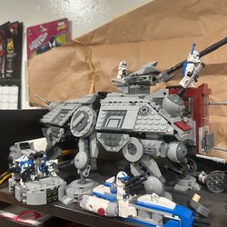 Lego Star Wars at-te clone wars