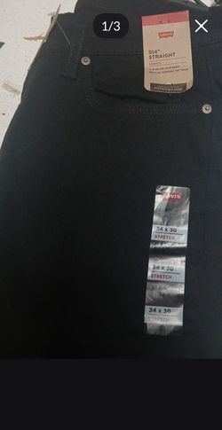 34×30 black Levi's pants