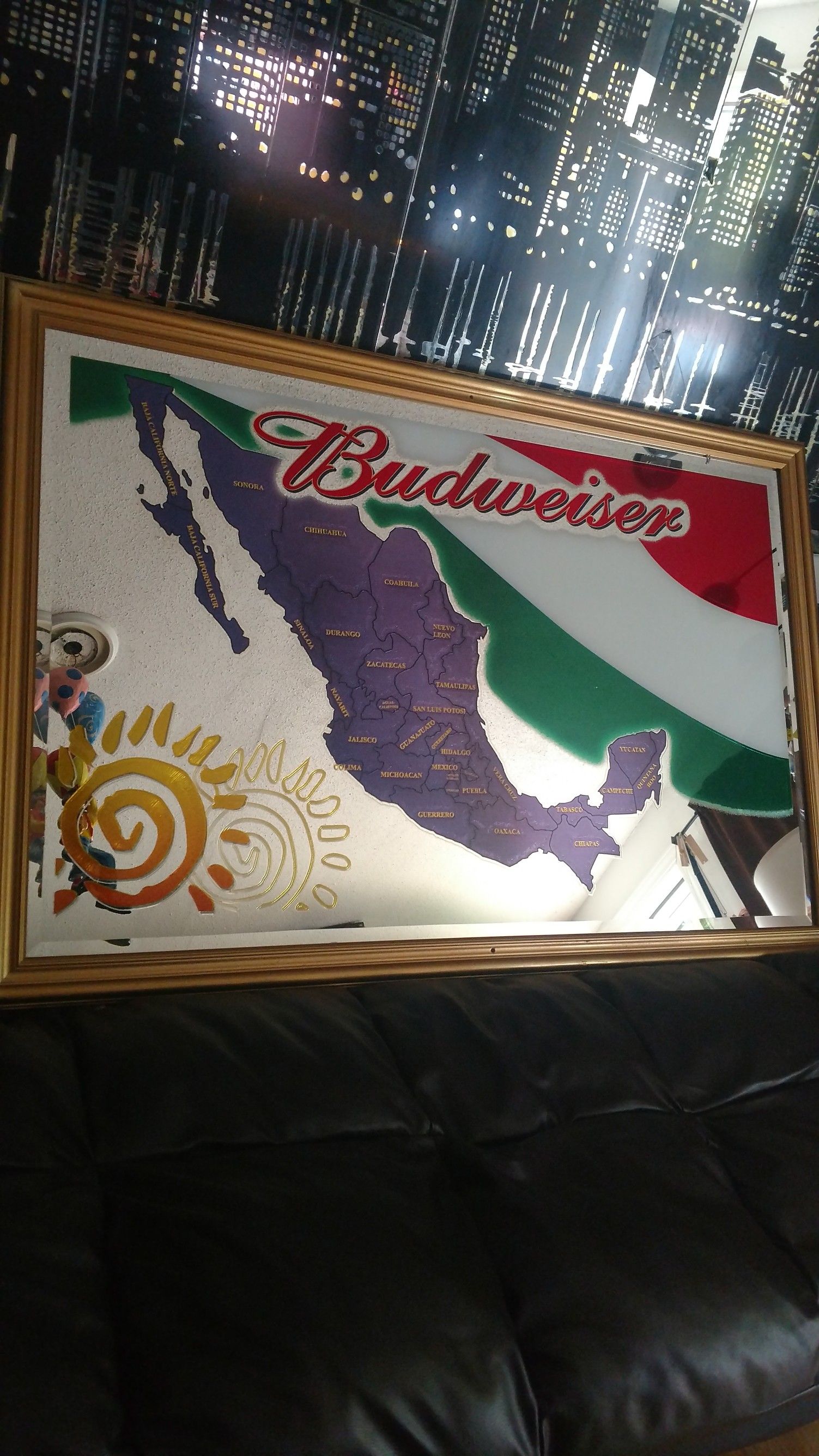 Vintage Bar/Pub Mirror