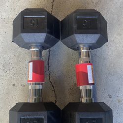 15lb Dumbbell Set