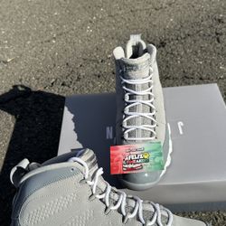 Jordan 9 Retro Cool Grey Size 7.5-8-8.5-9–9.5-10.5-11.5-12-13