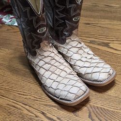 George Straight 11" Pirarucu By Justin Boots