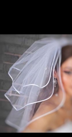 3 tier Bridal Veil