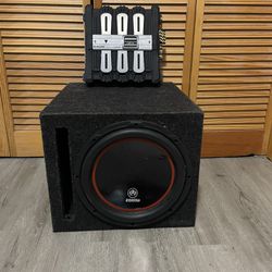 10” Subwoofer And Amplifier 