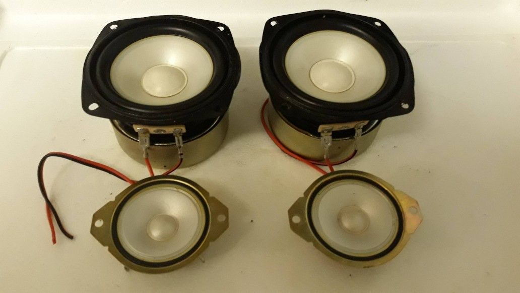 Sony Midbass Woofer & Tweeters