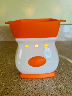 Velato Fondue 🫕 Pot in retro orange! By Scentsy
