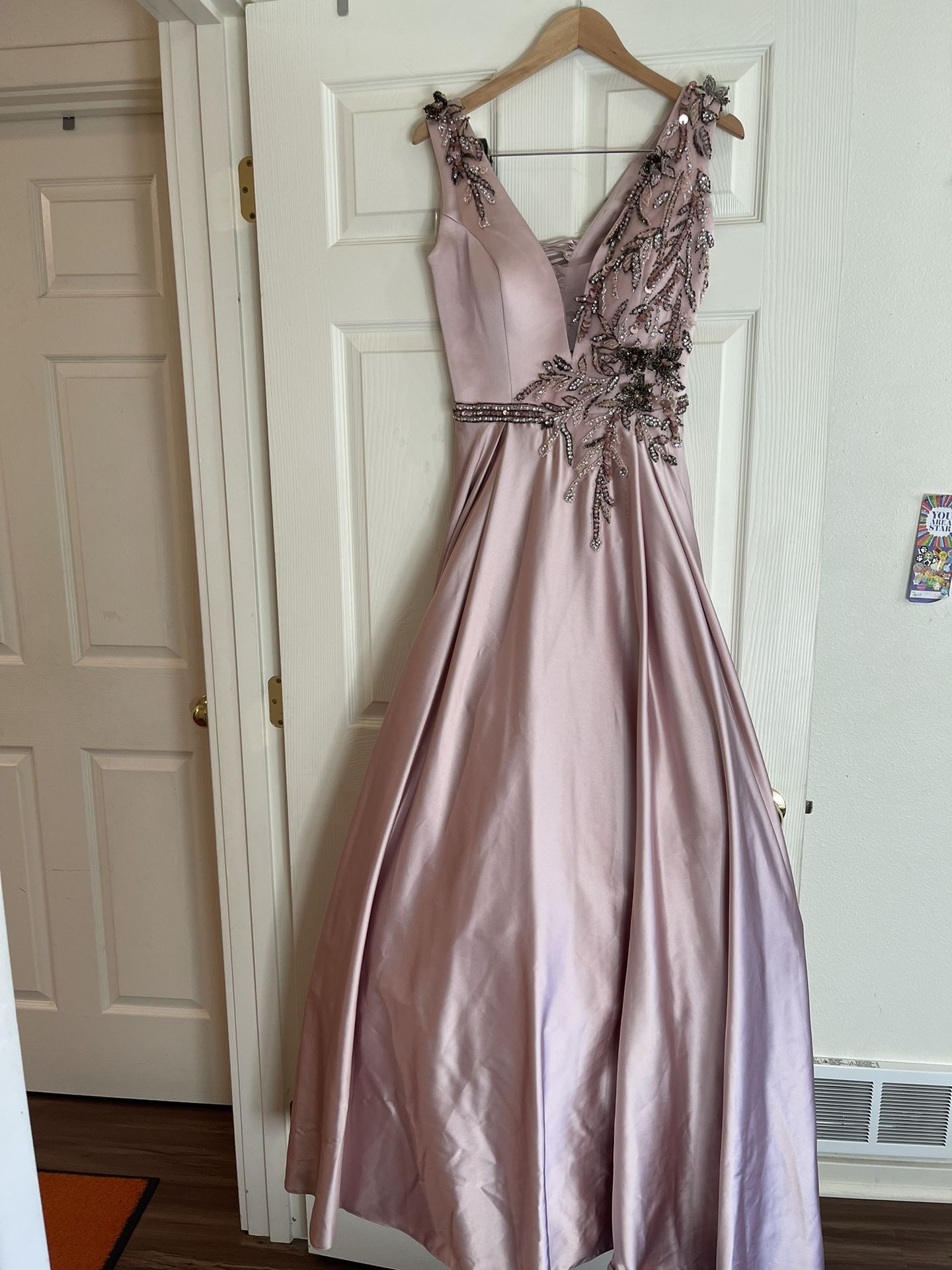 Handmade Rose Gold Dress Size Small New