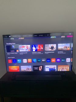 Vizio 65 Inch Television & Sound Bar