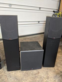Polk Audio Speakers and Subwoofer