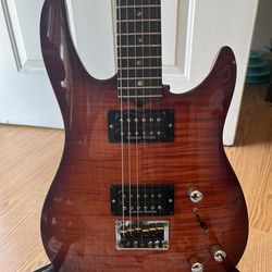 Electric Guitar- Brian Moore i8 i2000 Series  – Piezo