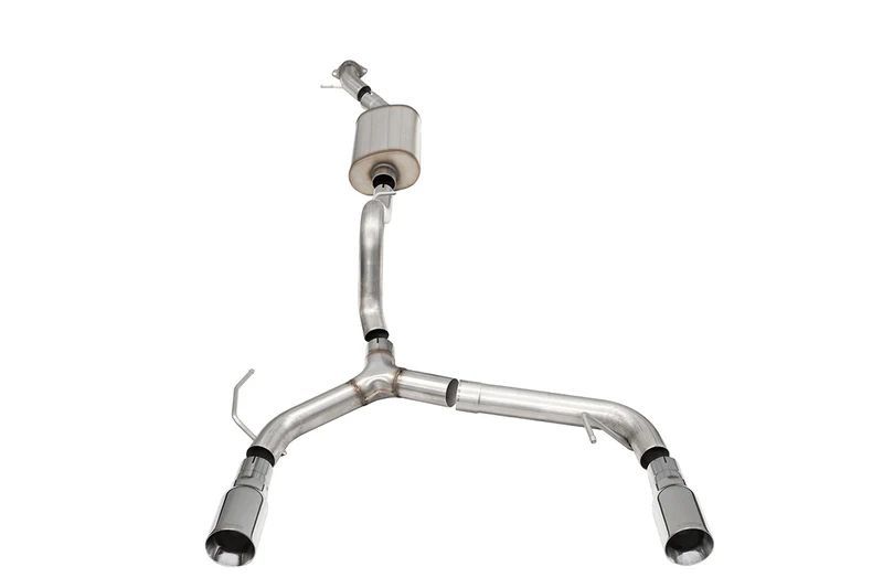 Corsa Performance Sport 2.75 in Cat-Back DRE 4.0 in Single Tips | 2021-25 Ford Bronco 2.3L Turbo