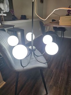 Black Chandelier Pendant Lighting Adjustable height