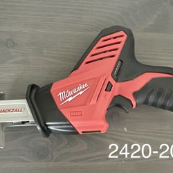 New Milwaukee Hackzall Reciprocating Saw 2420-20 (Tool Only)