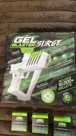 Gel Blaster Surge with 3 extra boxes ofGellets
