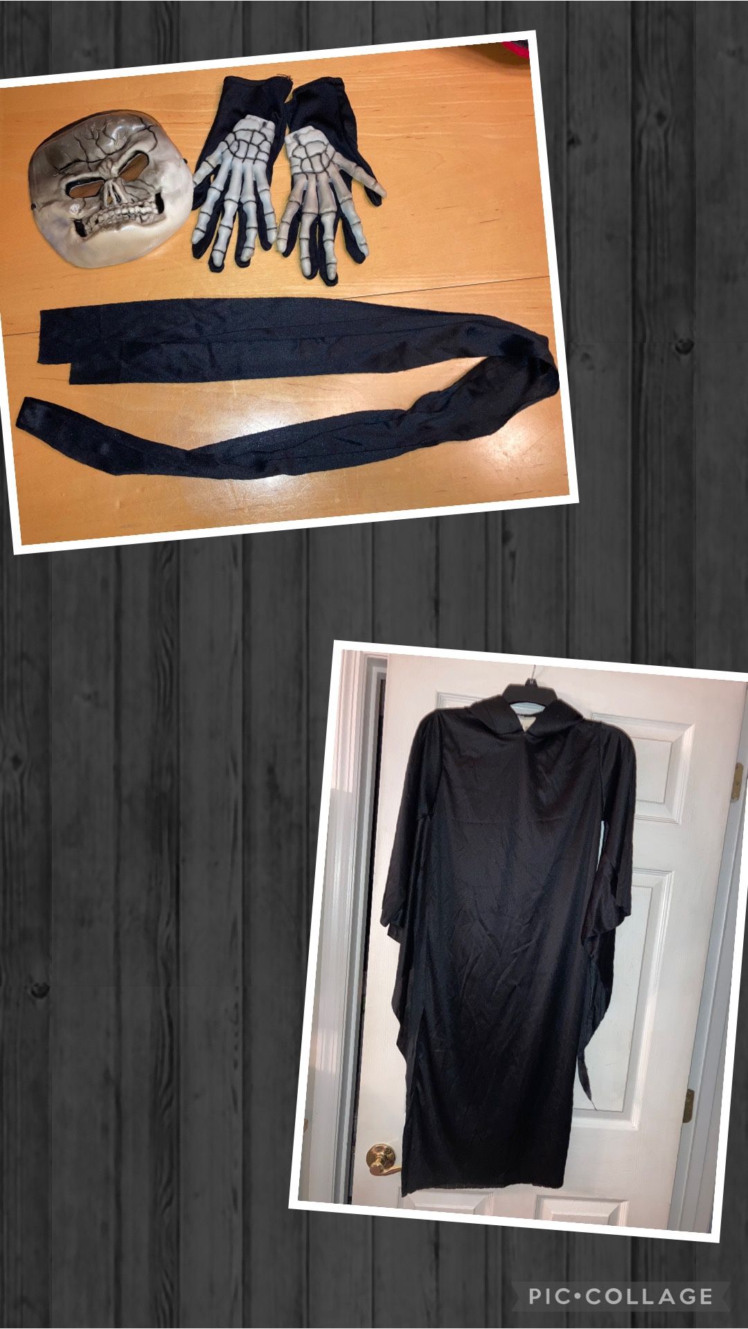 Kids Grim Reaper Halloween Costume