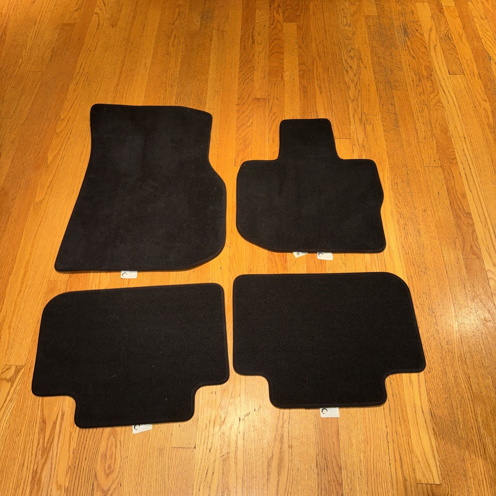 BMW/OEM X3 G01 Front & Rear Carpet Floor Mat Set of 4 Black Part (contact info removed)–06 Unused