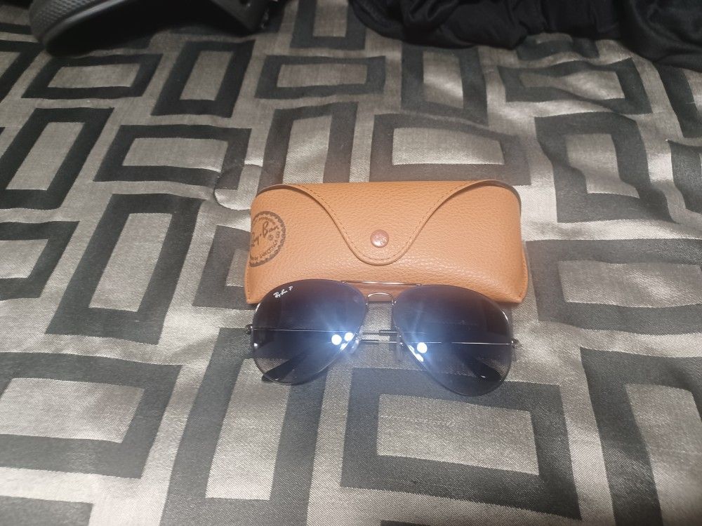 Ray Ban Aviator Polarized Sunglasses 