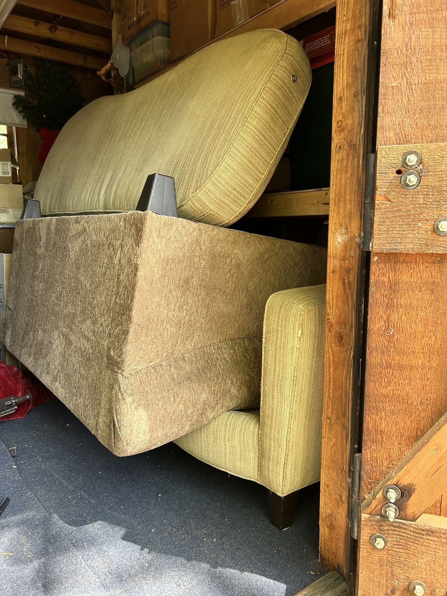 Sofa And Non Matching Loveseat $120