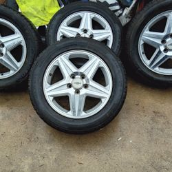 OEM 17" GMC Or Chevy Wheels And New Tires