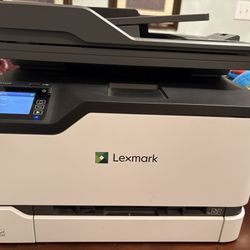 Lexmark All In One Printer MC 3326. Also Have Extra Black Yellow And Cyan Ink Cartridges 