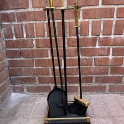 Vintage Mid-Century Modern fireplace tool Portland Willamette