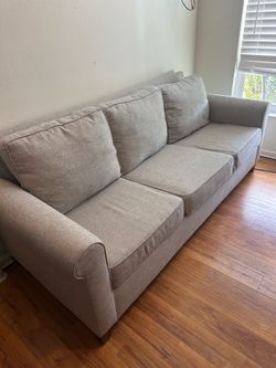 Couch sofa pottery barn