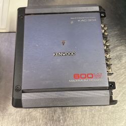 4 Channel Kenwood Amp 600 Watts