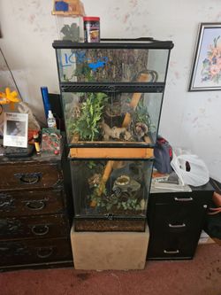 Exo terra Lizard enclosure 150 obo