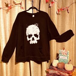 Blooming Jelly  🎃  Halloween Sweatshirt XL