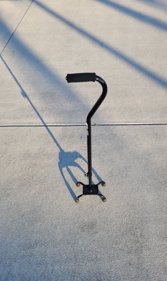 Nova Adjustable Height Quad Walking Balance Cane