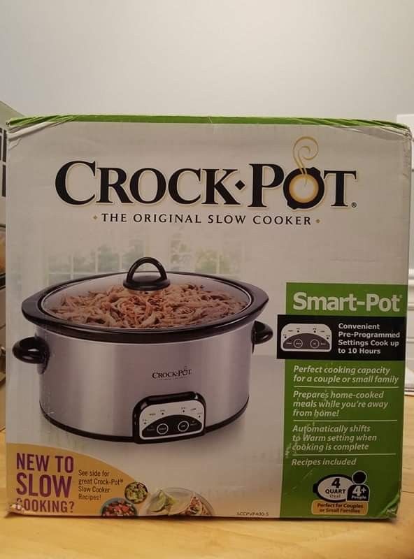 Crock Pot 4qt slow cooker - Brand new, never opened