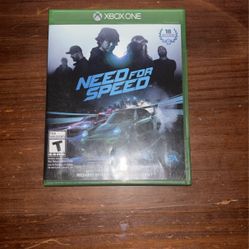 Need For Speed Xbox One