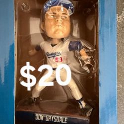 Don Drysdale Los Angeles Dodgers Bobblehead, New