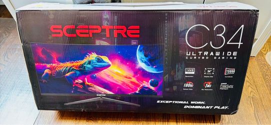 Sceptre C34 Ultrawide Curved Gaming Monitor