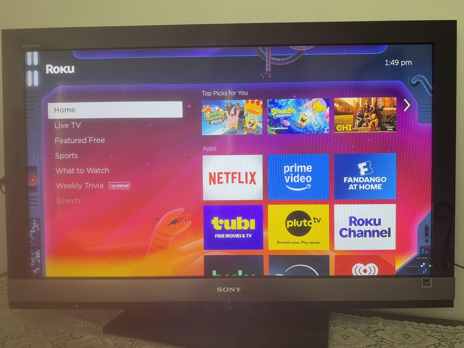 Sony Bravia 40 Inch Tv With Roku