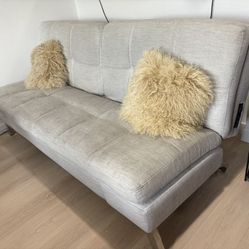 Grey Coddle Couch